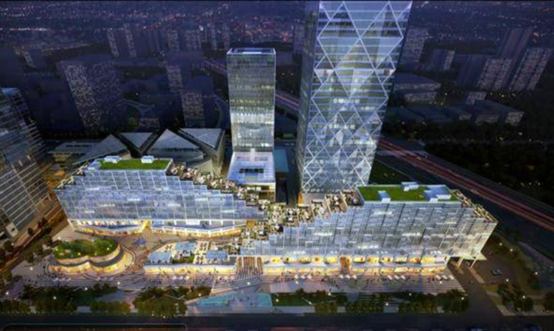 深圳天安活力廣場抗震支架工程